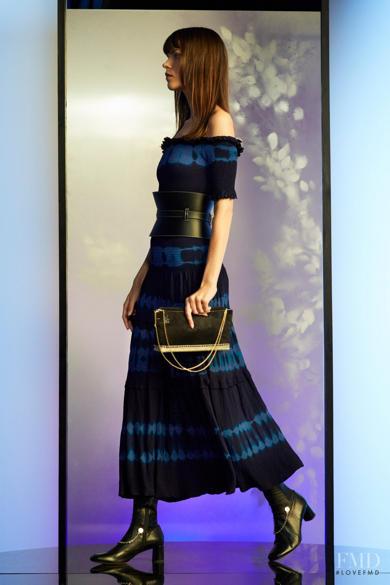 Meghan Collison featured in  the Altuzarra lookbook for Pre-Fall 2020