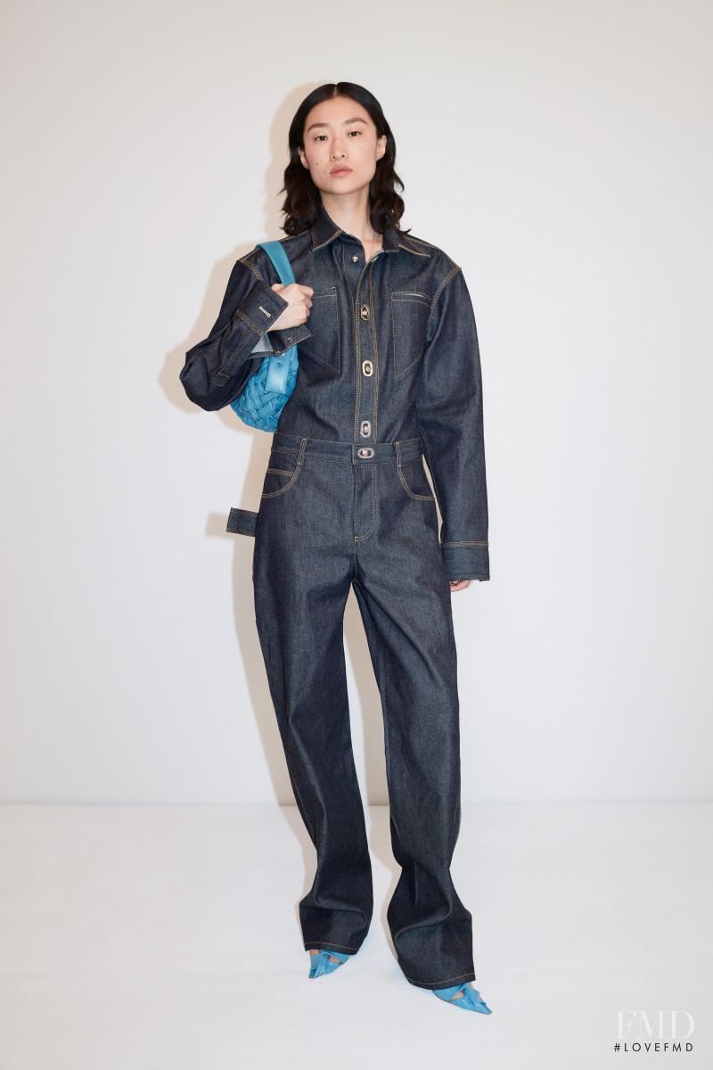 Chu Wong featured in  the Bottega Veneta lookbook for Pre-Fall 2020