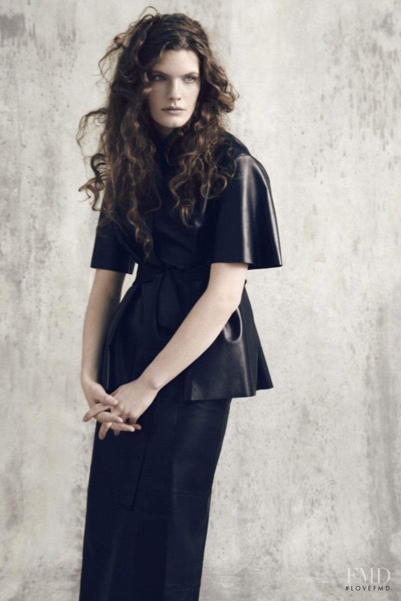 Carolina Burgin featured in  the Brock Collection lookbook for Pre-Fall 2020