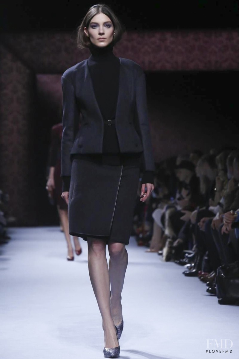 Kati Nescher featured in  the Nina Ricci fashion show for Autumn/Winter 2014