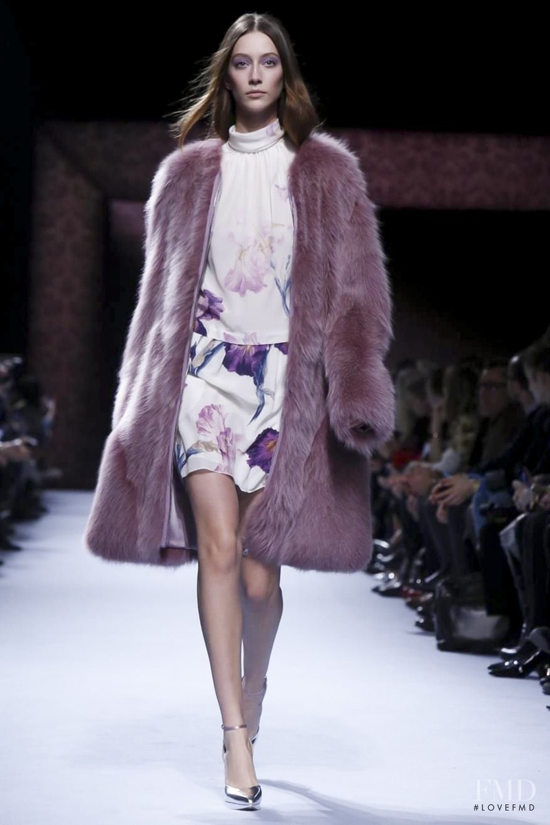 Alana Zimmer featured in  the Nina Ricci fashion show for Autumn/Winter 2014