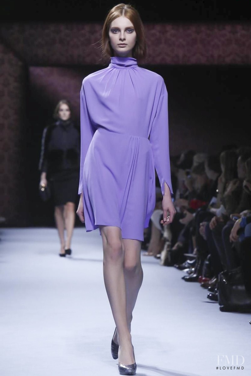 Dasha Gold featured in  the Nina Ricci fashion show for Autumn/Winter 2014