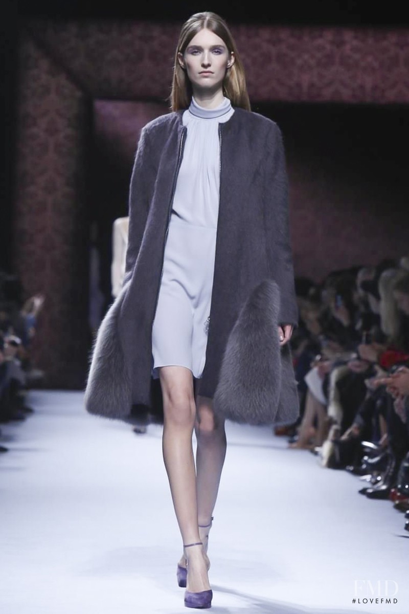 Manuela Frey featured in  the Nina Ricci fashion show for Autumn/Winter 2014