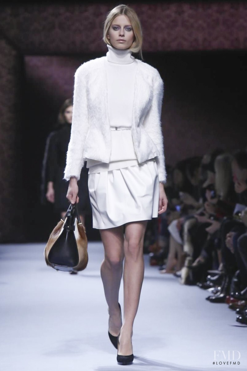 Milana Keller featured in  the Nina Ricci fashion show for Autumn/Winter 2014