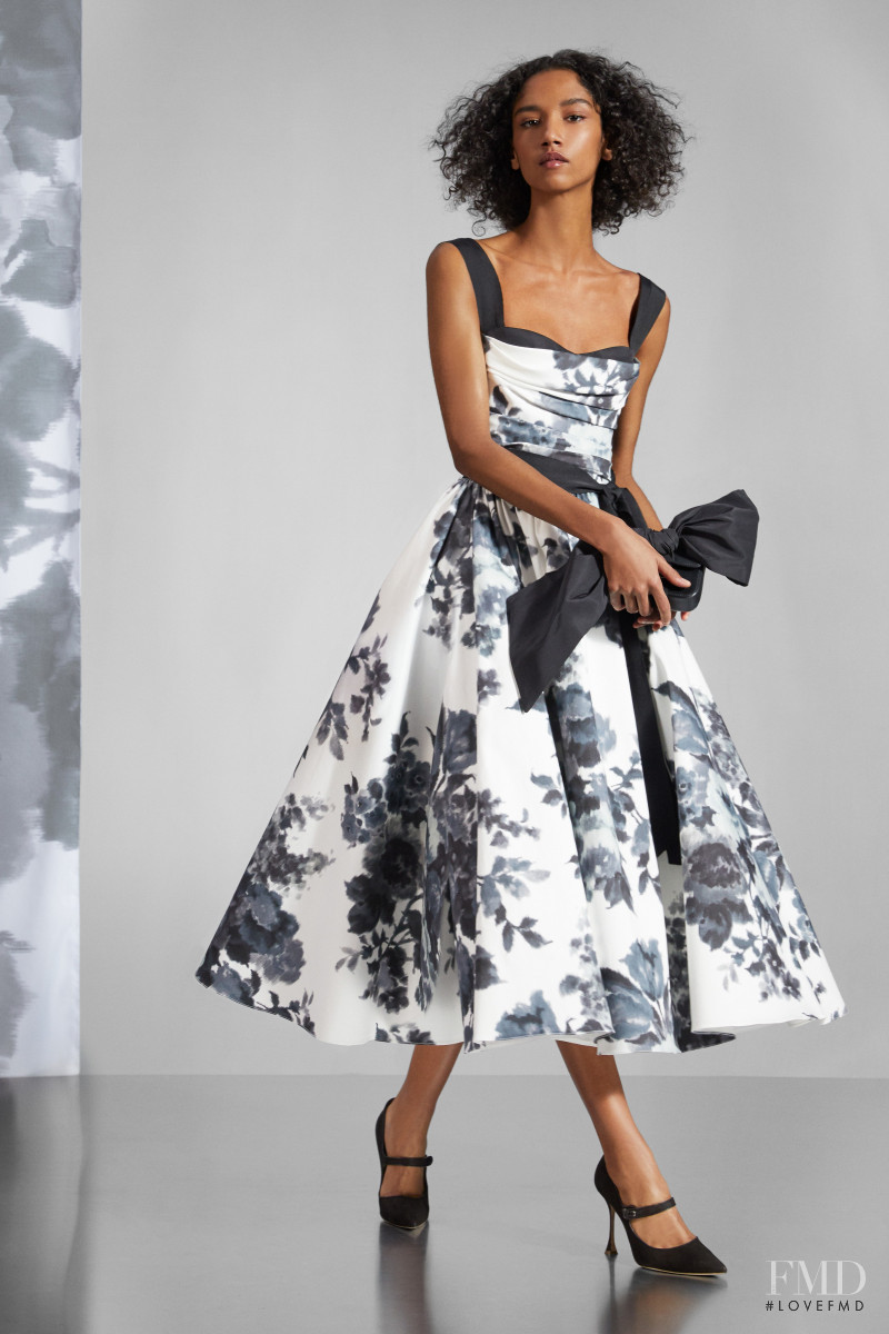 Aiden Curtiss featured in  the Carolina Herrera lookbook for Pre-Fall 2020