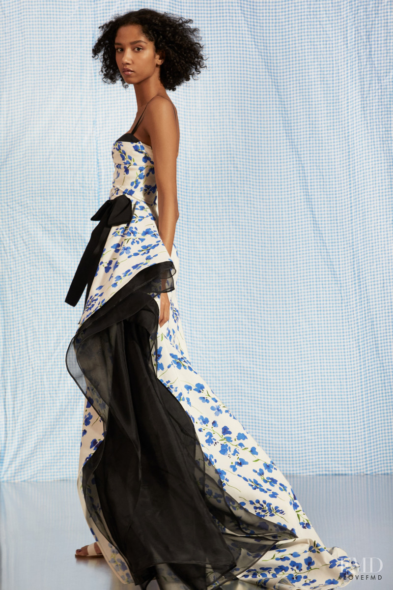 Aiden Curtiss featured in  the Carolina Herrera lookbook for Pre-Fall 2020