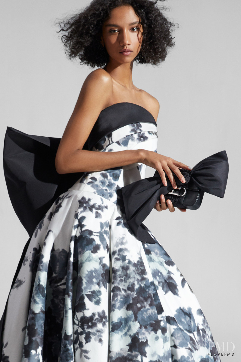 Aiden Curtiss featured in  the Carolina Herrera lookbook for Pre-Fall 2020