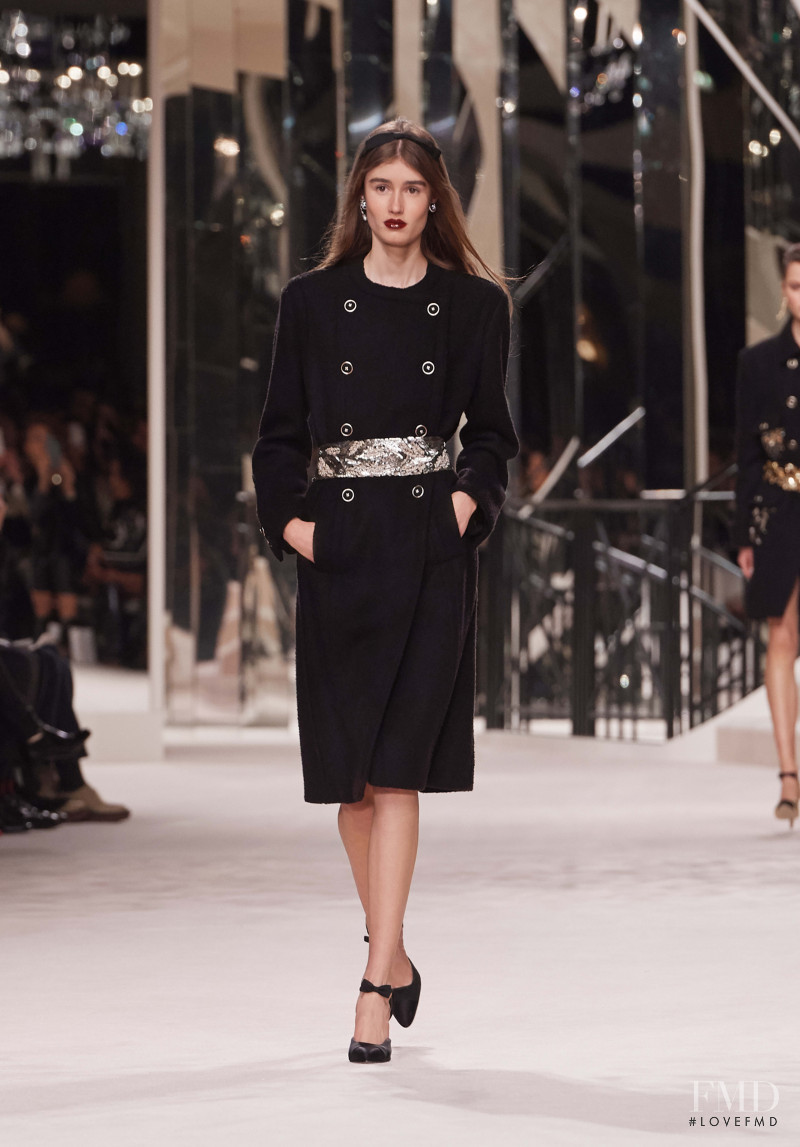 Nina Fresneau featured in  the Chanel fashion show for Pre-Fall 2020