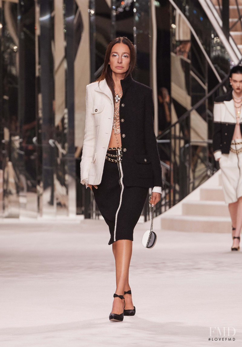 Amanda Sanchez featured in  the Chanel fashion show for Pre-Fall 2020