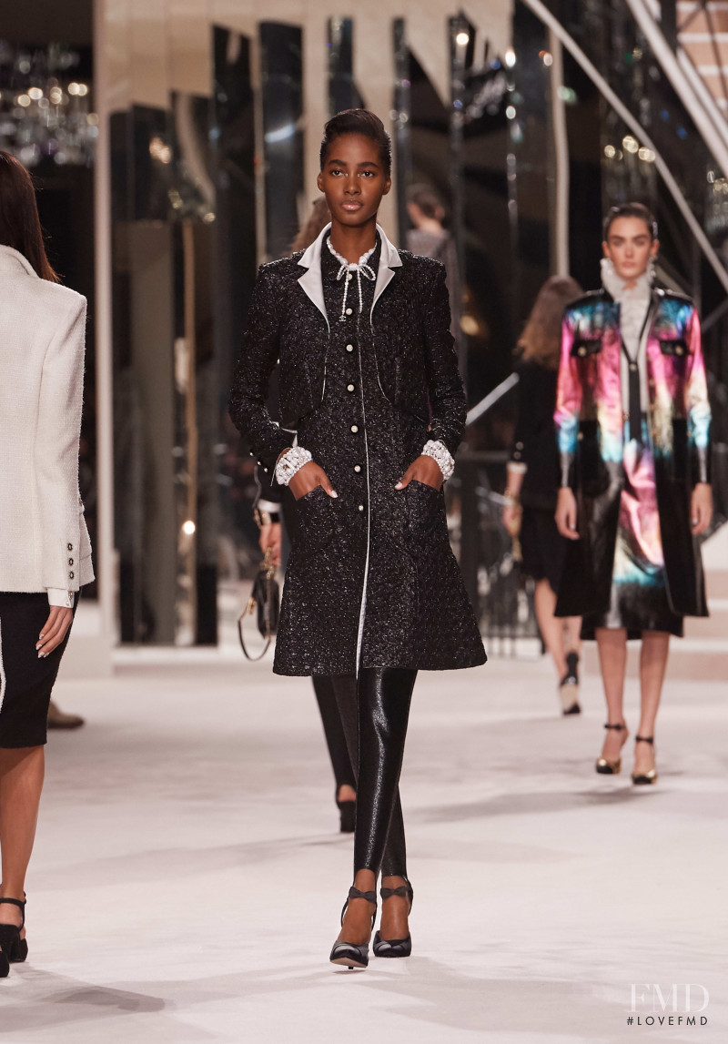 Tami Williams featured in  the Chanel fashion show for Pre-Fall 2020