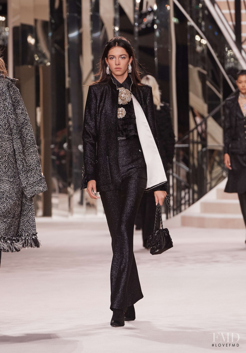 Maria Miguel featured in  the Chanel fashion show for Pre-Fall 2020