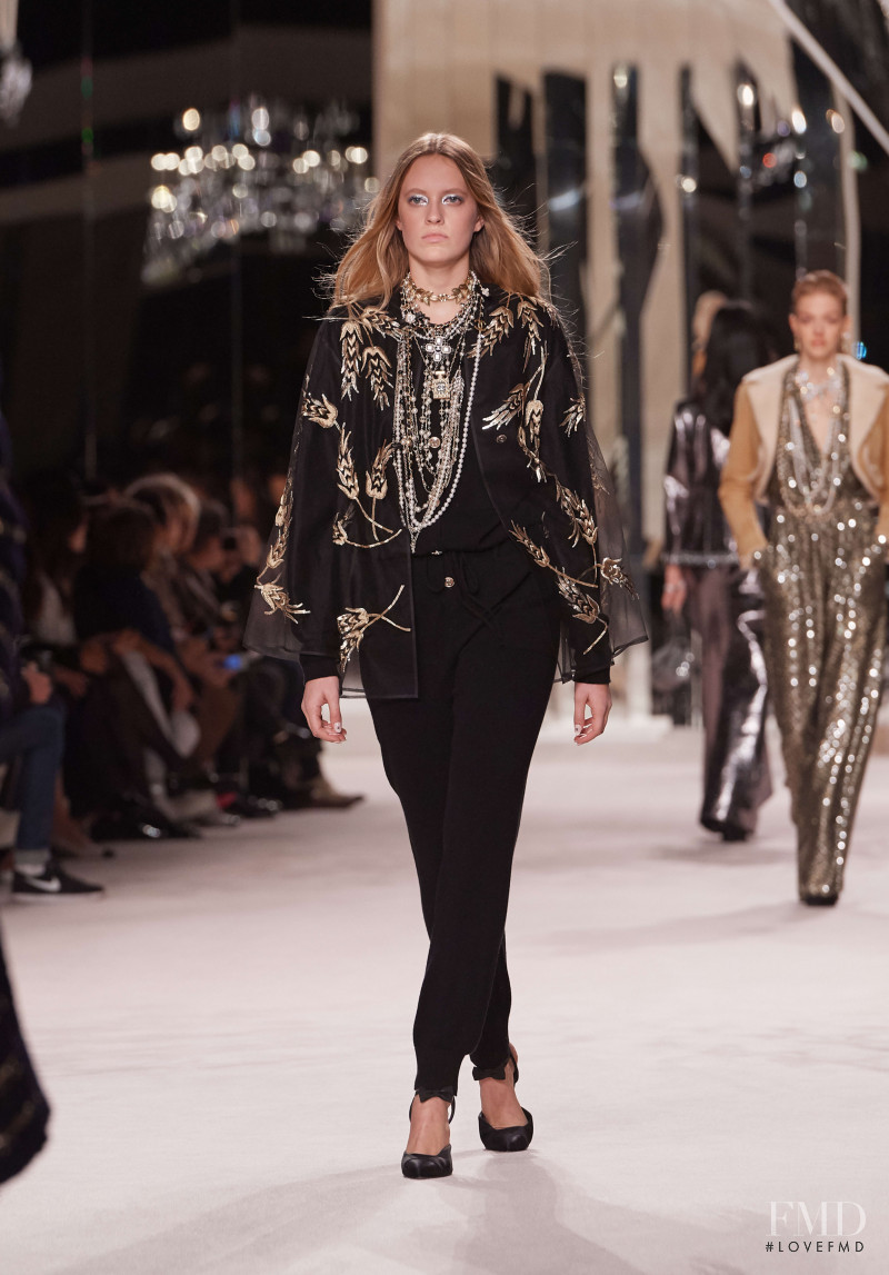 Kat Carter featured in  the Chanel fashion show for Pre-Fall 2020