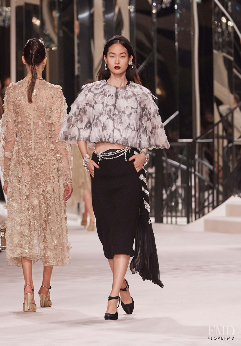 Hyun Ji Shin featured in  the Chanel fashion show for Pre-Fall 2020