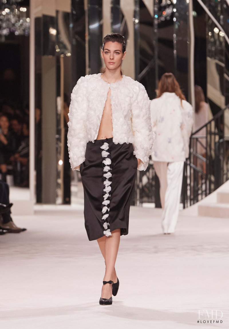 Vittoria Ceretti featured in  the Chanel fashion show for Pre-Fall 2020