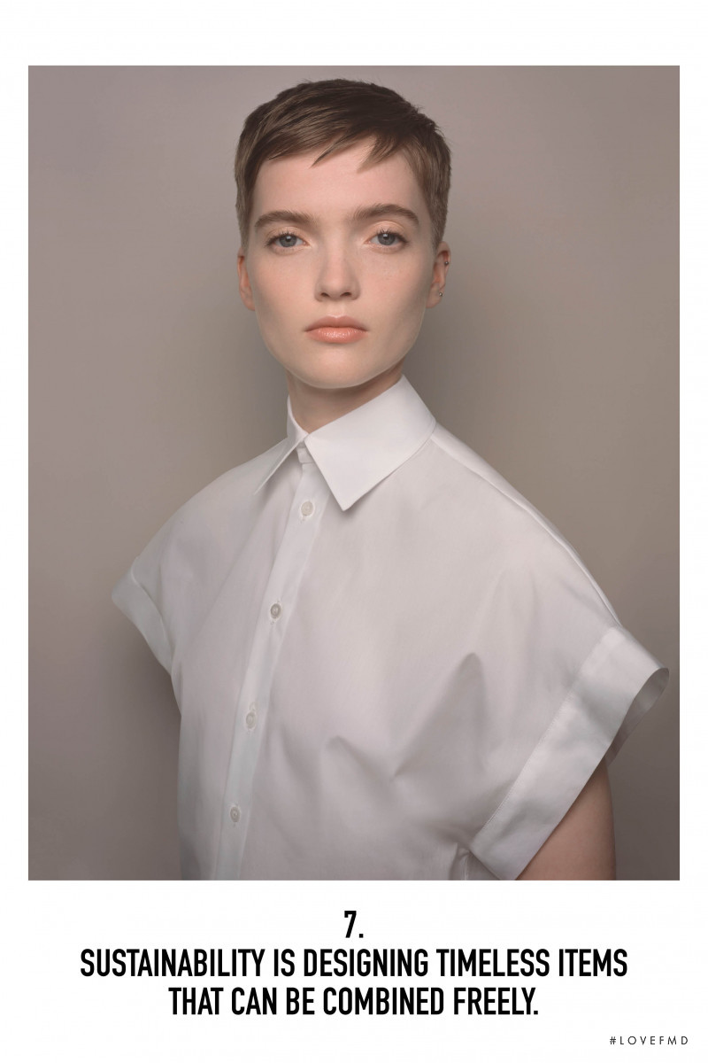 Ruth Bell featured in  the Christian Dior lookbook for Pre-Fall 2020