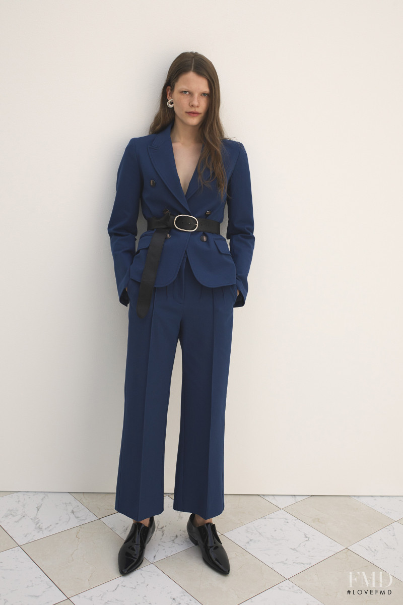 Kristin Lilja featured in  the Derek Lam 10 Crosby lookbook for Pre-Fall 2020