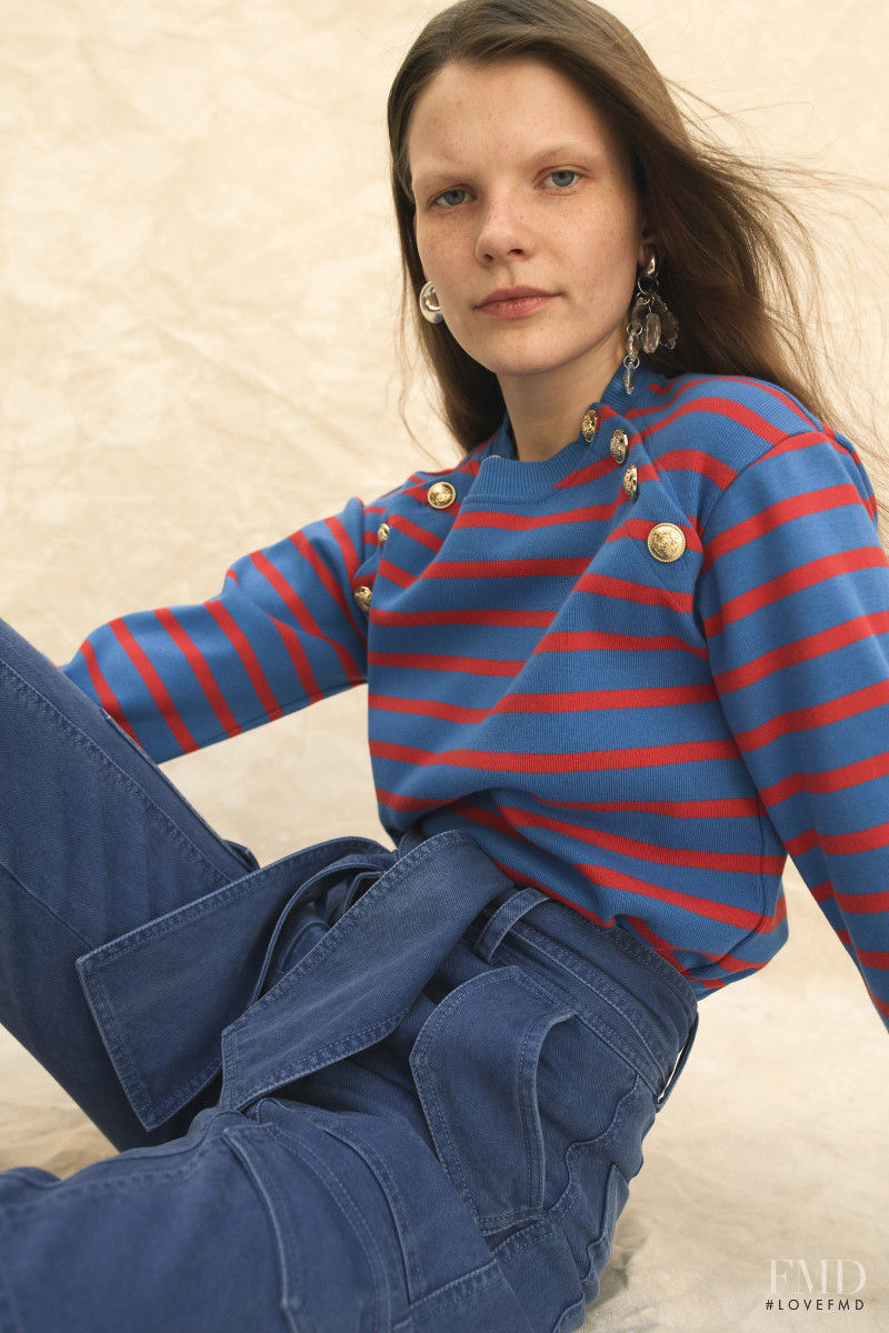 Kristin Lilja featured in  the Derek Lam 10 Crosby lookbook for Pre-Fall 2020