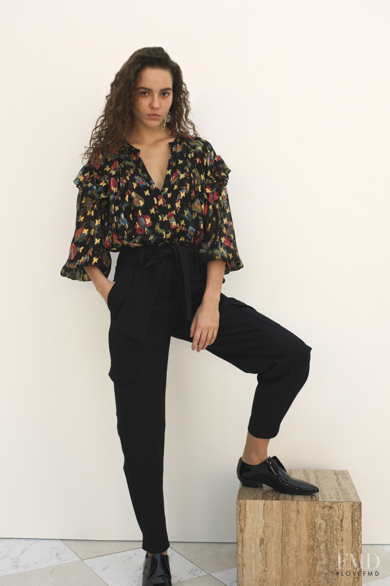 Emm Arruda featured in  the Derek Lam 10 Crosby lookbook for Pre-Fall 2020