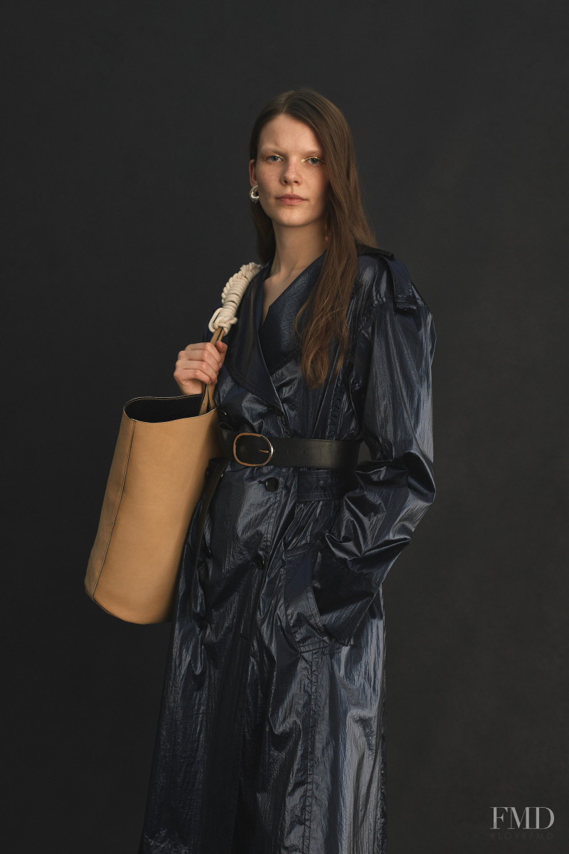 Kristin Lilja featured in  the Derek Lam 10 Crosby lookbook for Pre-Fall 2020