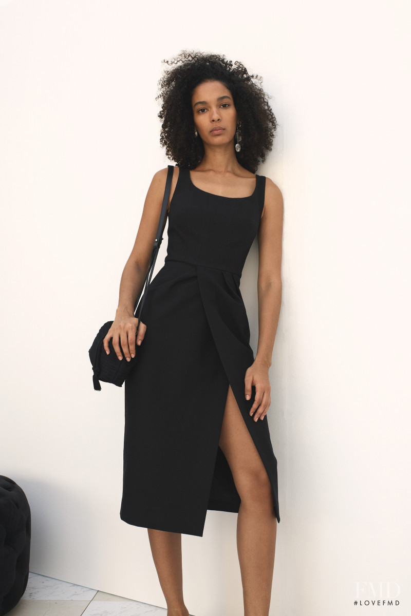 Luisana Gonzalez featured in  the Derek Lam 10 Crosby lookbook for Pre-Fall 2020