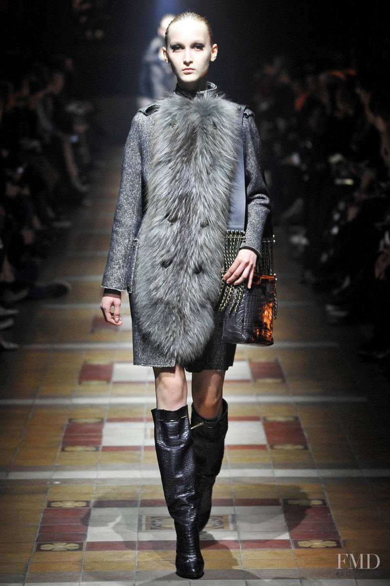 Nika Cole featured in  the Lanvin fashion show for Autumn/Winter 2014