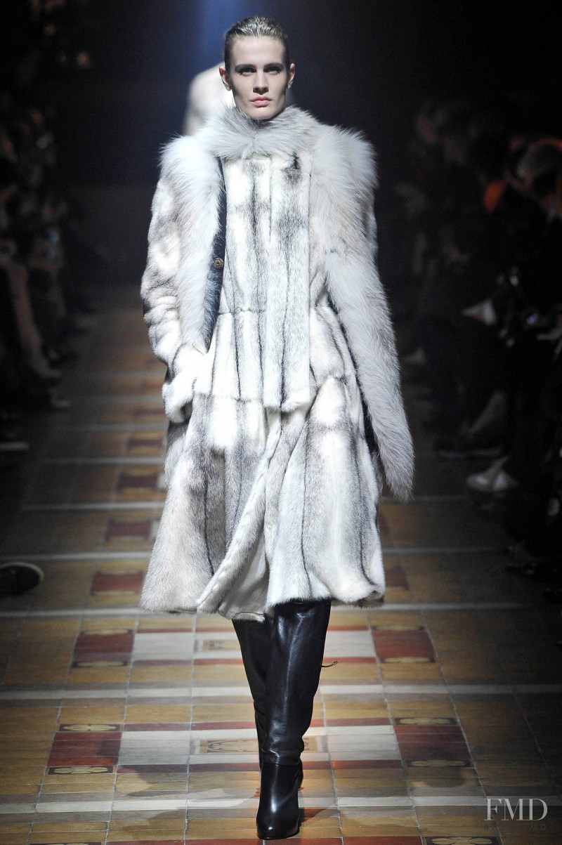 Julier Bugge featured in  the Lanvin fashion show for Autumn/Winter 2014