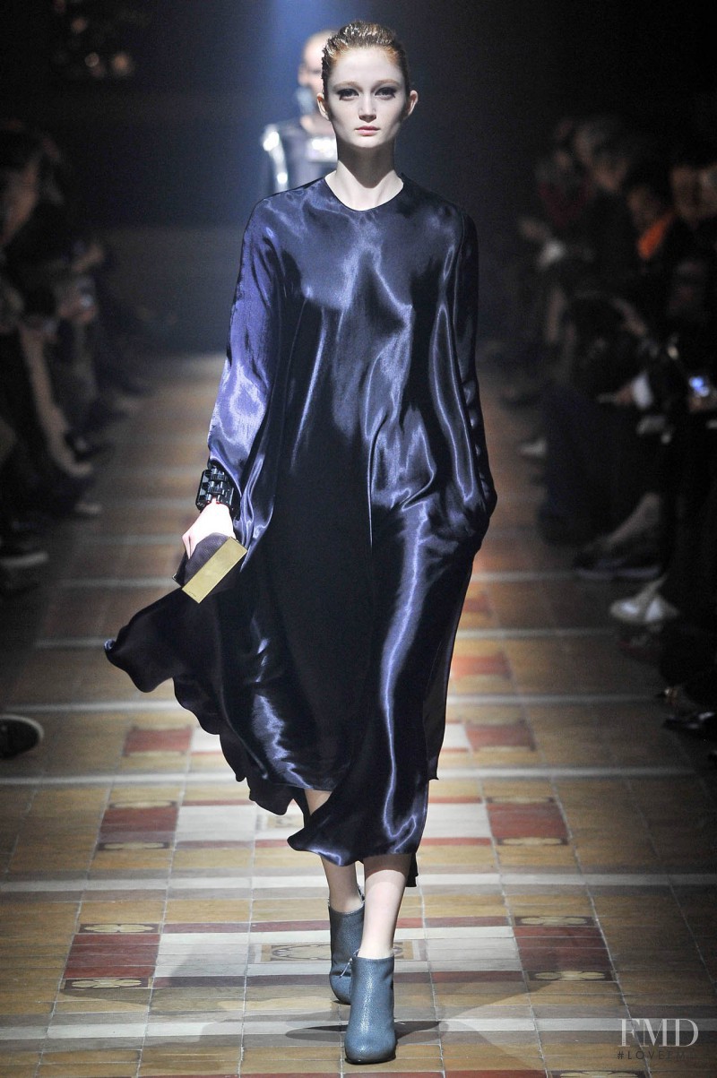 Sophie Touchet featured in  the Lanvin fashion show for Autumn/Winter 2014