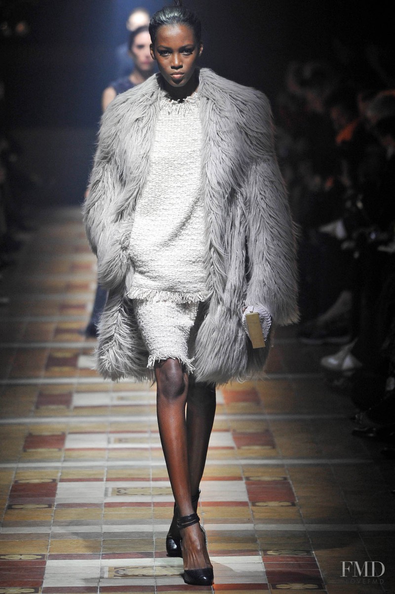Kai Newman featured in  the Lanvin fashion show for Autumn/Winter 2014