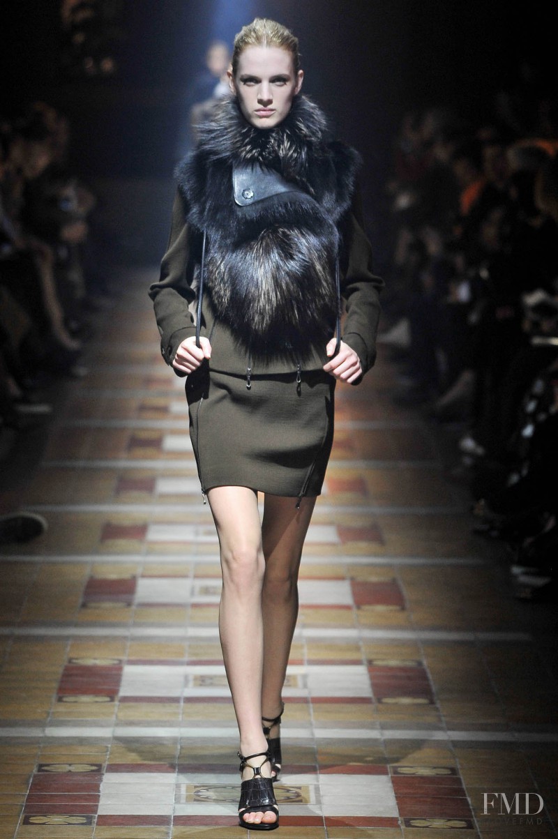 Ashleigh Good featured in  the Lanvin fashion show for Autumn/Winter 2014