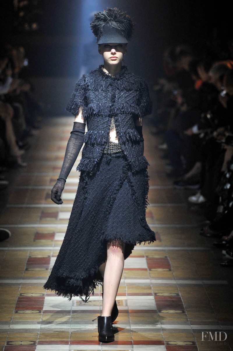 Marta Placzek featured in  the Lanvin fashion show for Autumn/Winter 2014