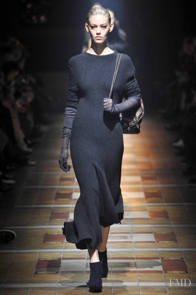 Ondria Hardin featured in  the Lanvin fashion show for Autumn/Winter 2014