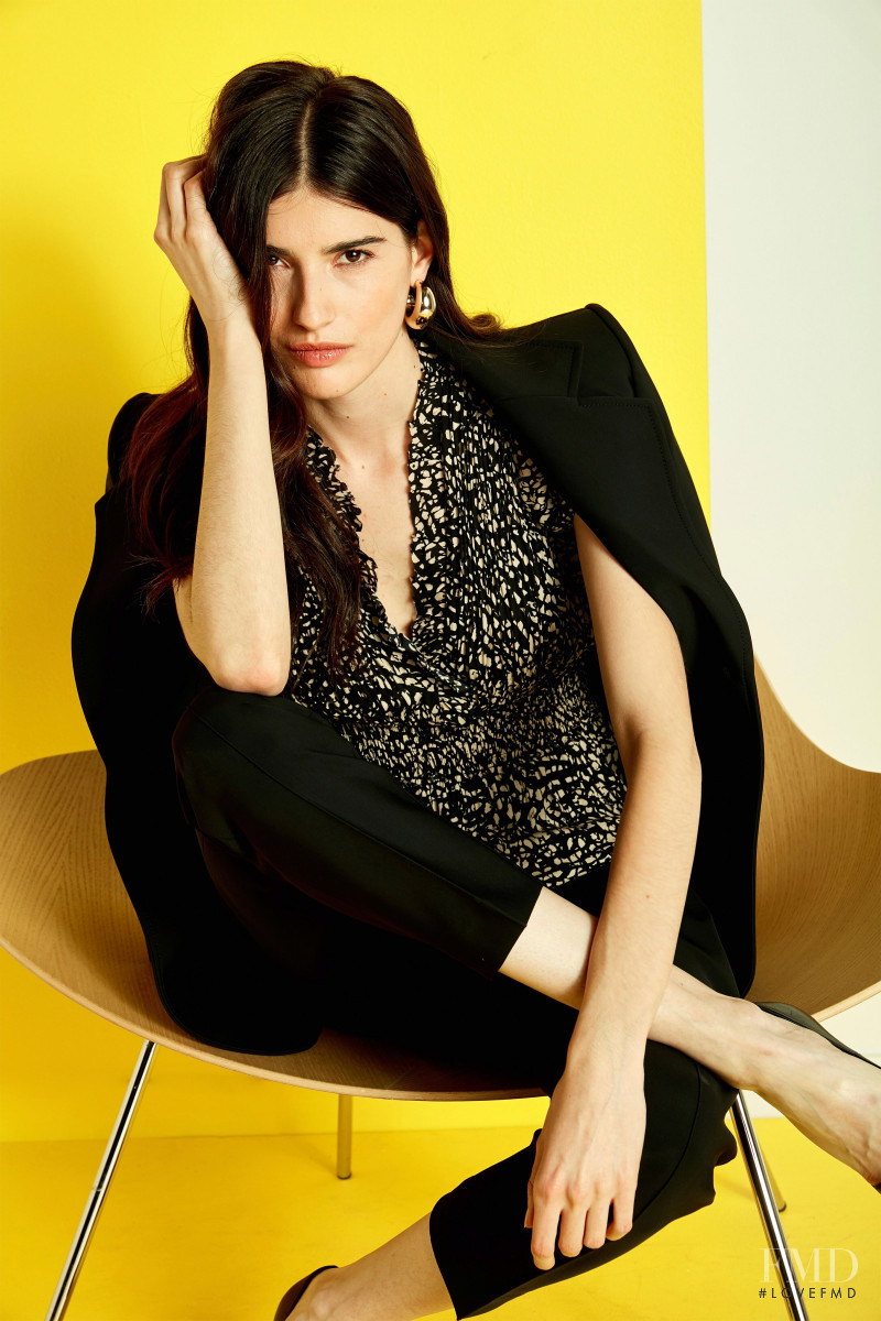 Bojana Reljic featured in  the Elie Tahari lookbook for Pre-Fall 2020