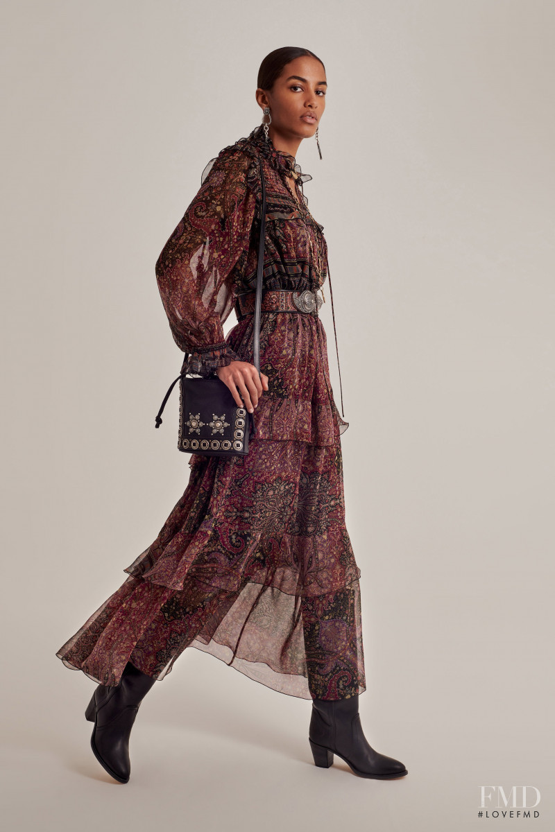 Sacha Quenby featured in  the Etro lookbook for Pre-Fall 2020