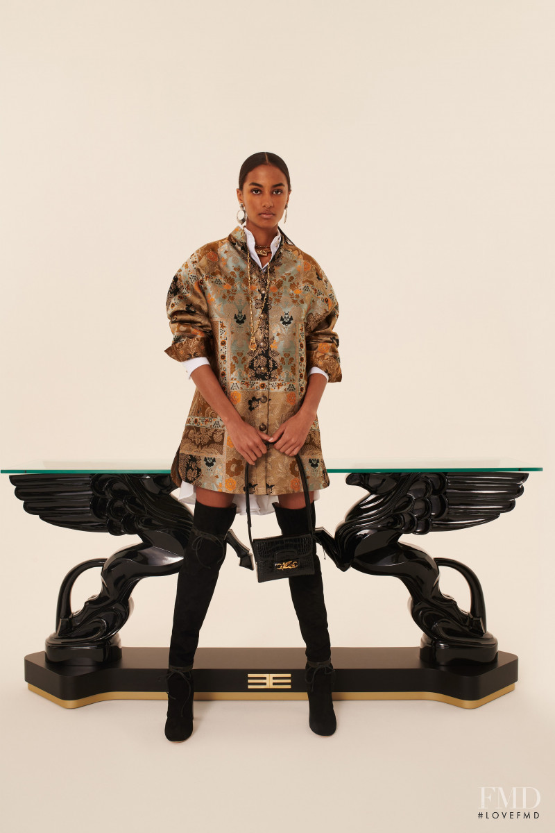 Sacha Quenby featured in  the Etro lookbook for Pre-Fall 2020