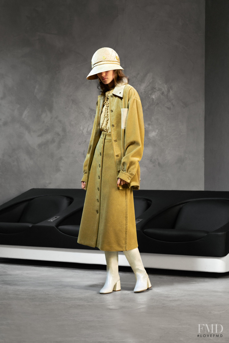 Penelope Ternes featured in  the Fendi lookbook for Pre-Fall 2020