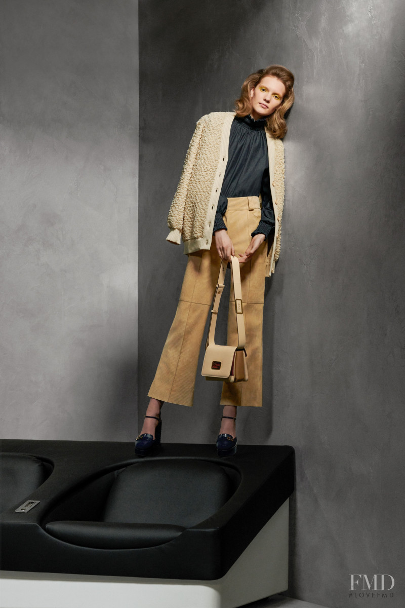 Penelope Ternes featured in  the Fendi lookbook for Pre-Fall 2020