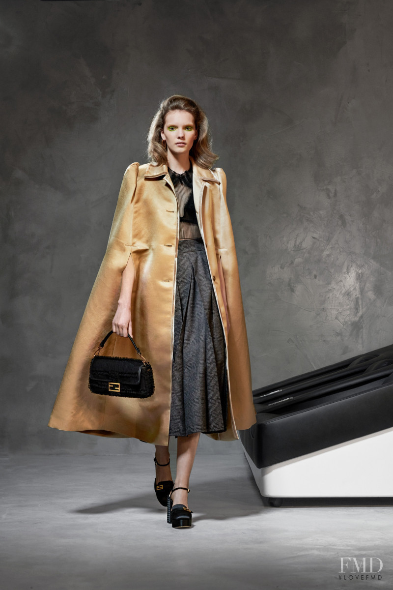 Penelope Ternes featured in  the Fendi lookbook for Pre-Fall 2020