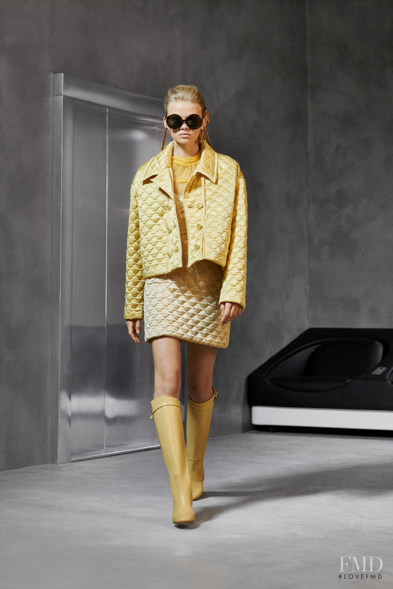 Evie Harris featured in  the Fendi lookbook for Pre-Fall 2020