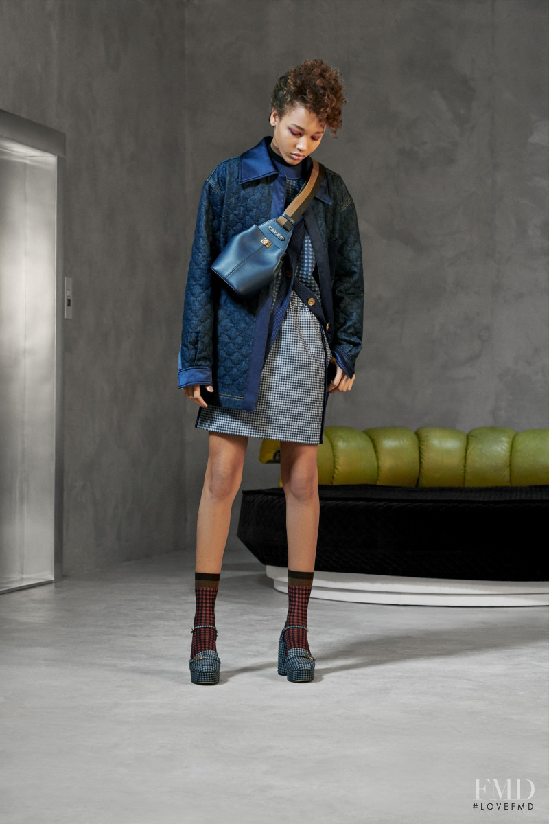 Sculy Mejia Escobosa featured in  the Fendi lookbook for Pre-Fall 2020