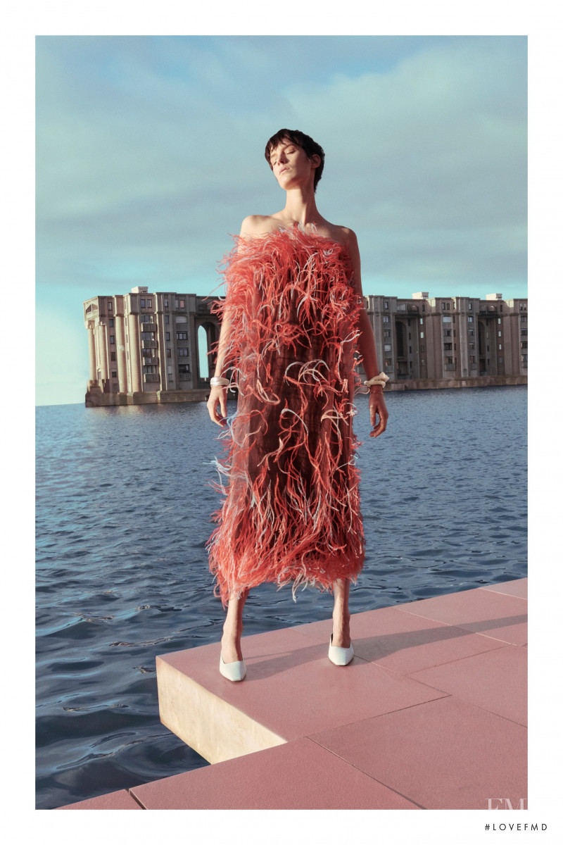 Marte Mei van Haaster featured in  the Givenchy lookbook for Pre-Fall 2020