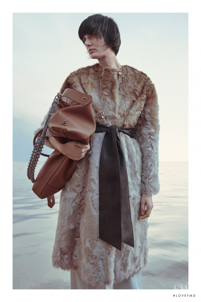 Marfa Zoe Manakh featured in  the Givenchy lookbook for Pre-Fall 2020