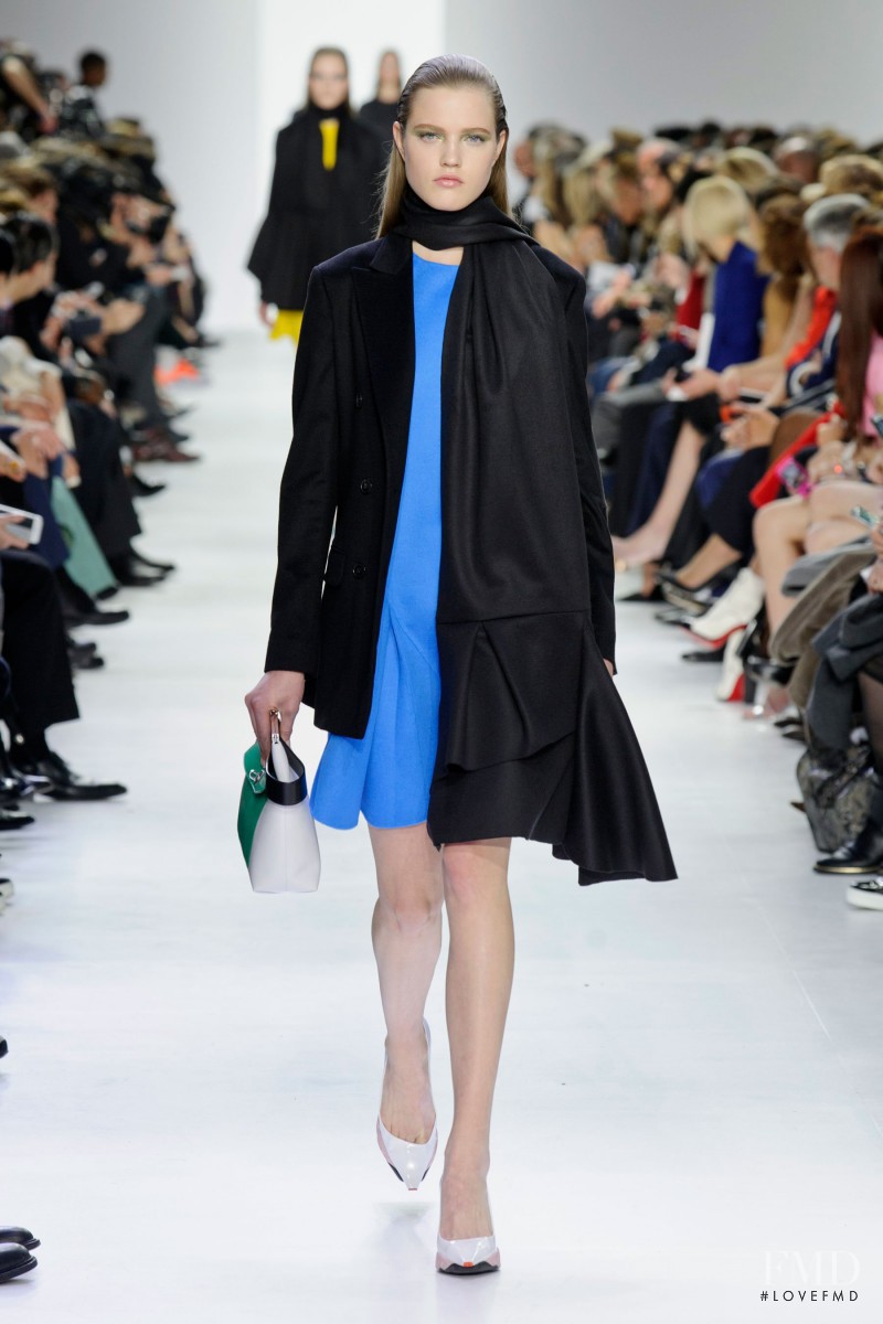 Milana Kruz featured in  the Christian Dior fashion show for Autumn/Winter 2014