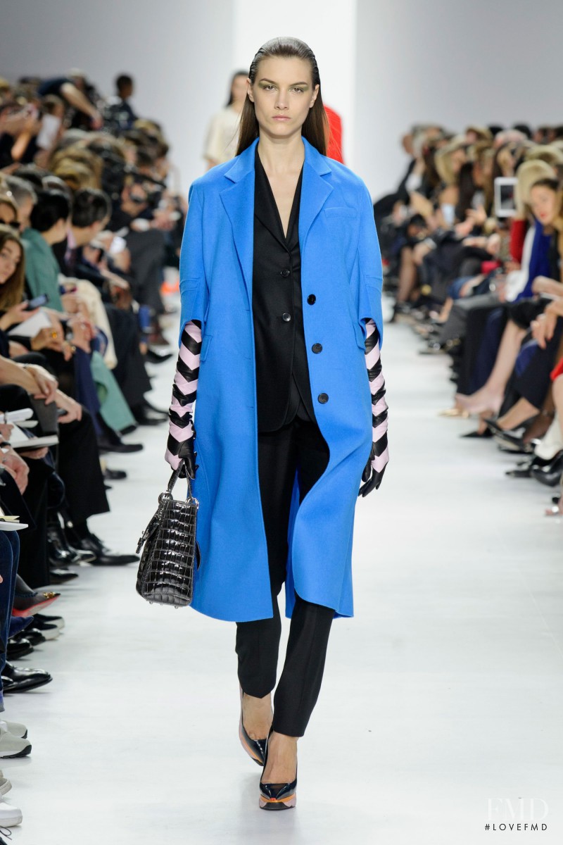 Ronja Furrer featured in  the Christian Dior fashion show for Autumn/Winter 2014