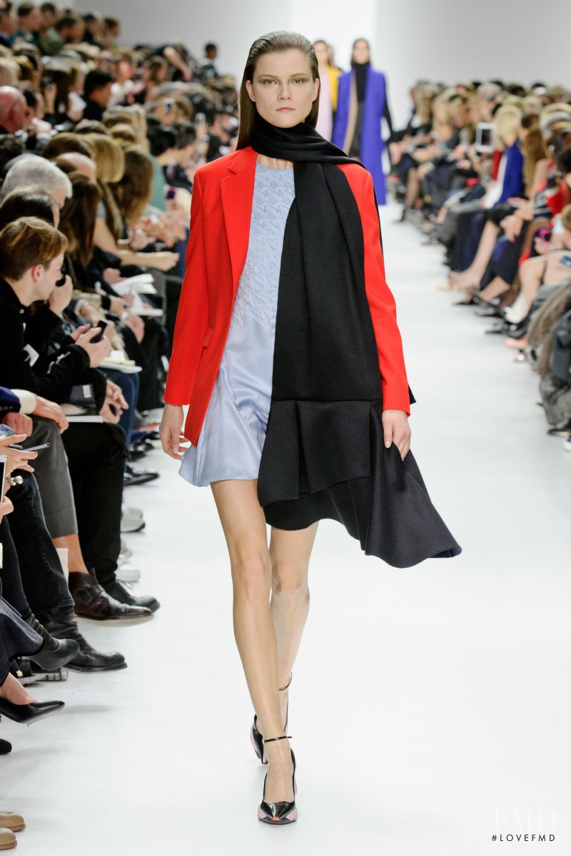 Kasia Struss featured in  the Christian Dior fashion show for Autumn/Winter 2014