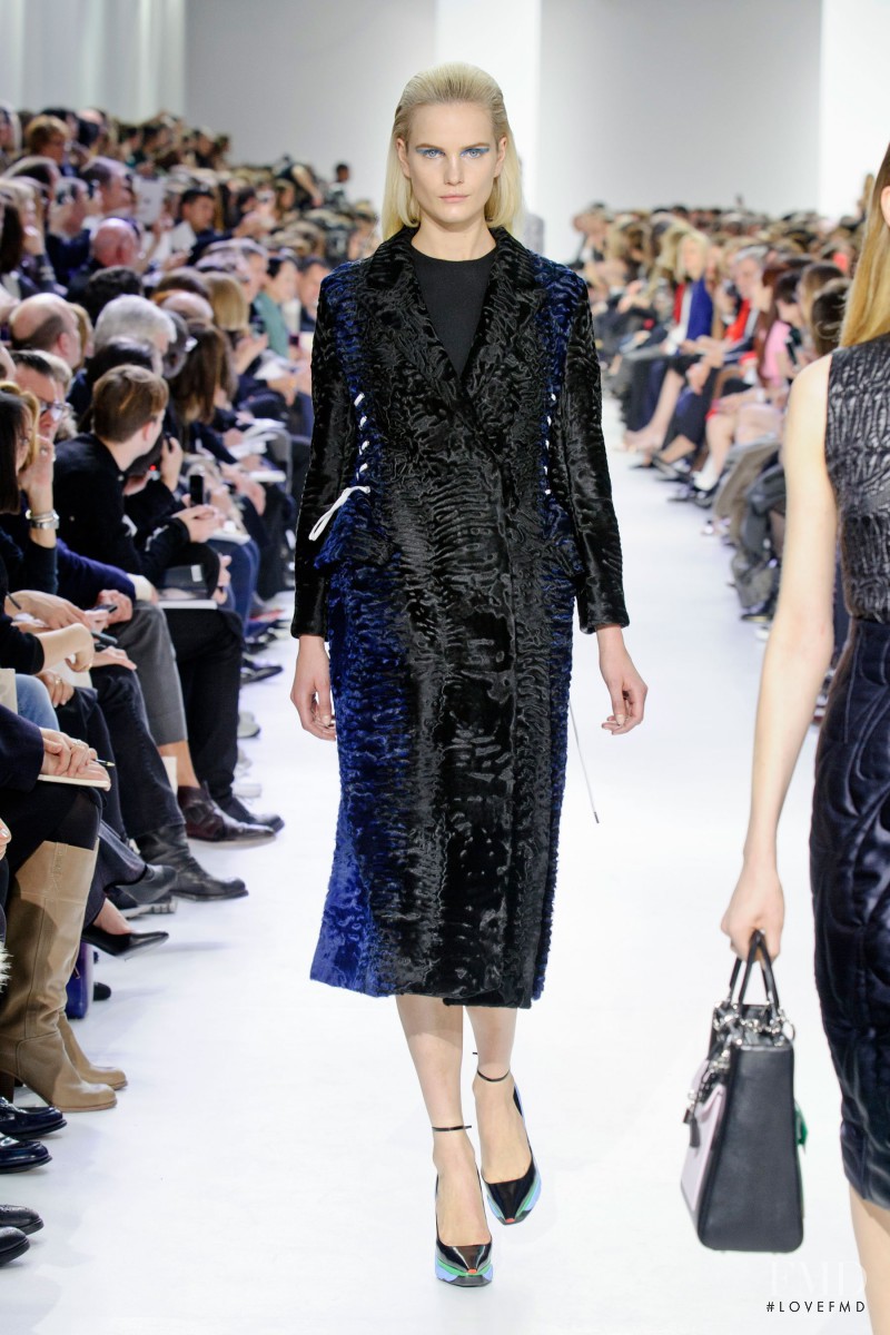 Anmari Botha featured in  the Christian Dior fashion show for Autumn/Winter 2014