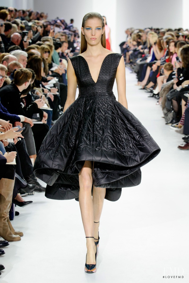 Valeriya Makarova featured in  the Christian Dior fashion show for Autumn/Winter 2014