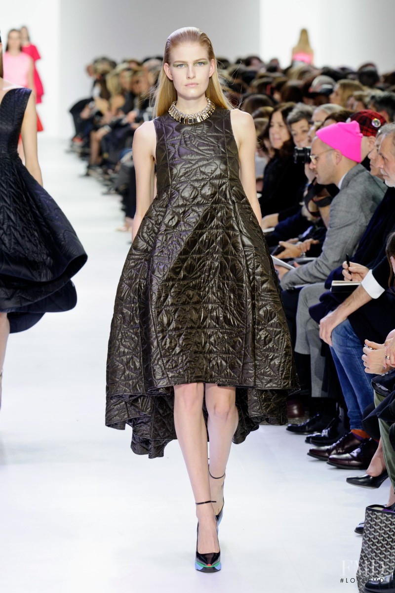 Louise Parker featured in  the Christian Dior fashion show for Autumn/Winter 2014