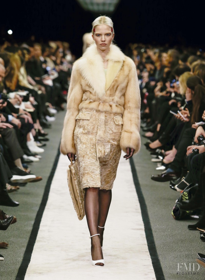 Sasha Luss featured in  the Givenchy fashion show for Autumn/Winter 2014