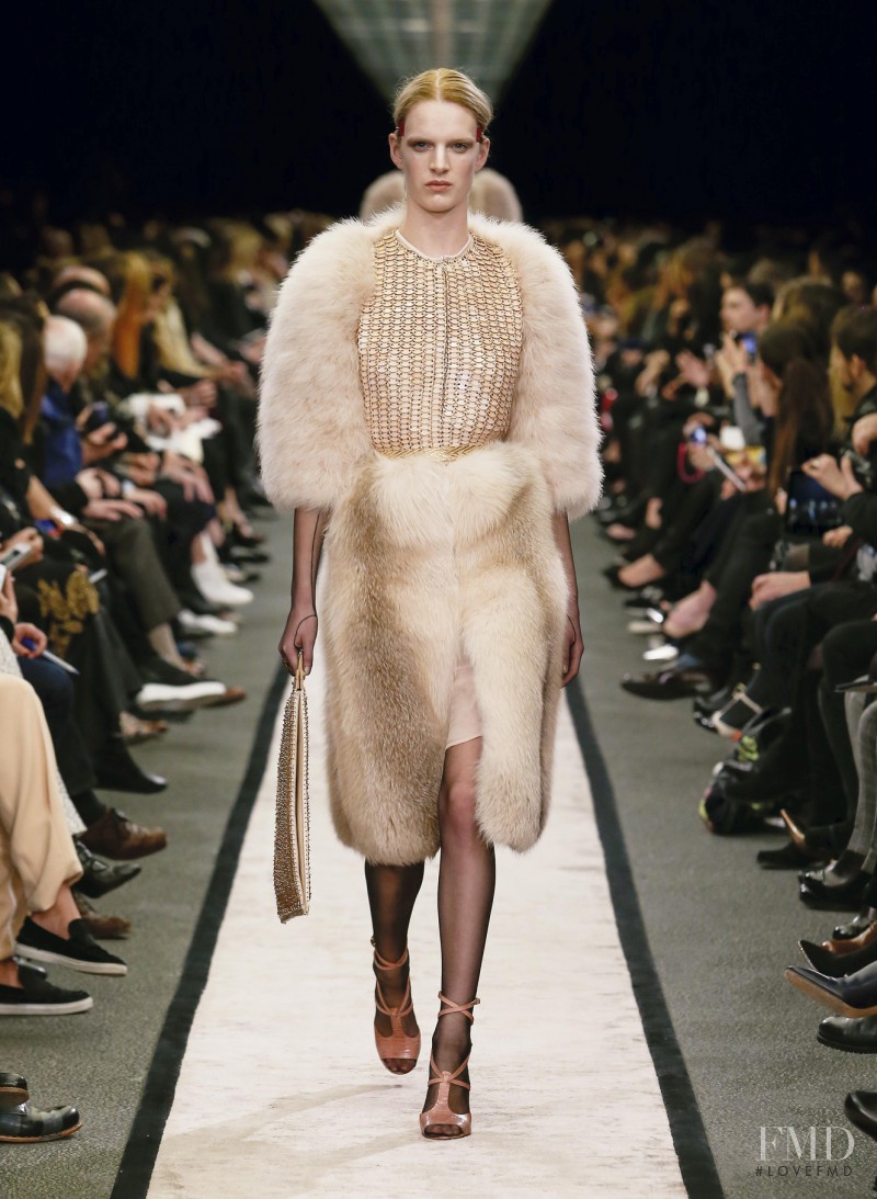 Ashleigh Good featured in  the Givenchy fashion show for Autumn/Winter 2014