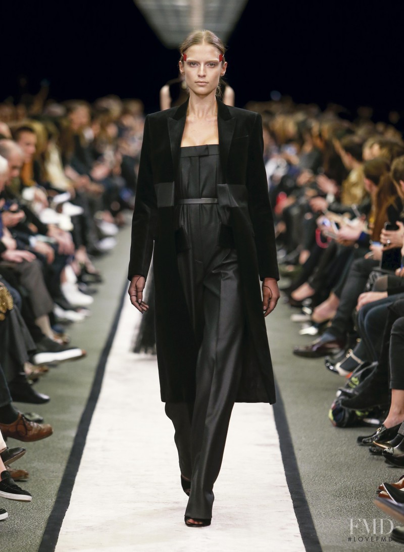 Fernanda Liz featured in  the Givenchy fashion show for Autumn/Winter 2014